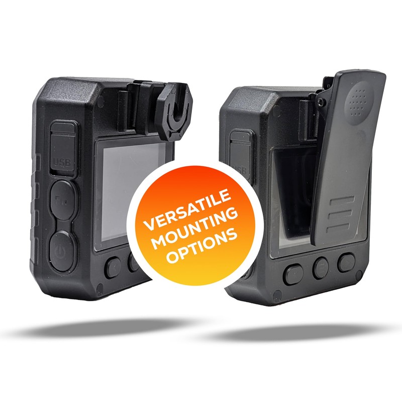 Recall Pro Lite Body Worn Camera 128GB 1080P Personal Security