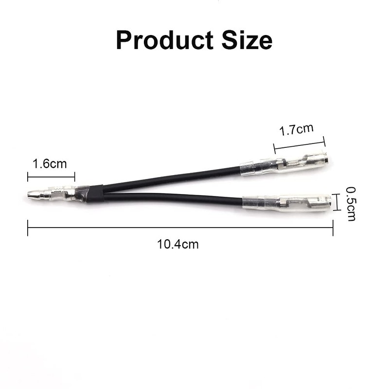 Power Branch Harness, Y-Type Connection Terminal, AV1.25sq, Set of 2