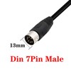 HTGuoji 7 Pin Din Cable, Midi 7-Pin Din Male to
