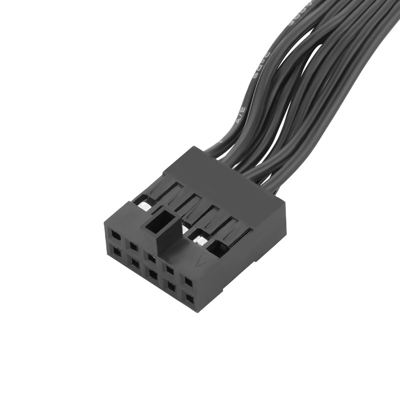 PC Power Button Extension Cable with Full Height PCIe Bracket