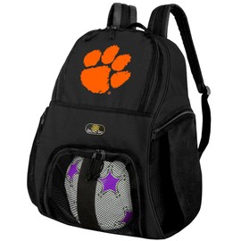 Clemson University Soccer Backpack or Clemson Tigers Volleyball Bag