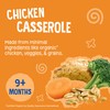 Earth's Best Organic Vegetable + Chicken Puree Chicken Casserole Pouch,