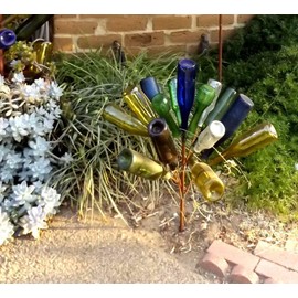 Classic Bottletree BUSH~ FREE ship Bottle Tree Southern Wine- MINI CLASSIC