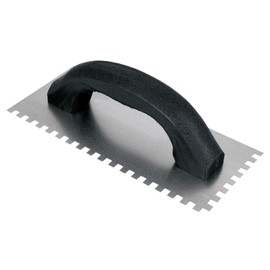 QEP 1/4" x 1/4" x 1/4" Square-Notch Economy Flooring Trowel