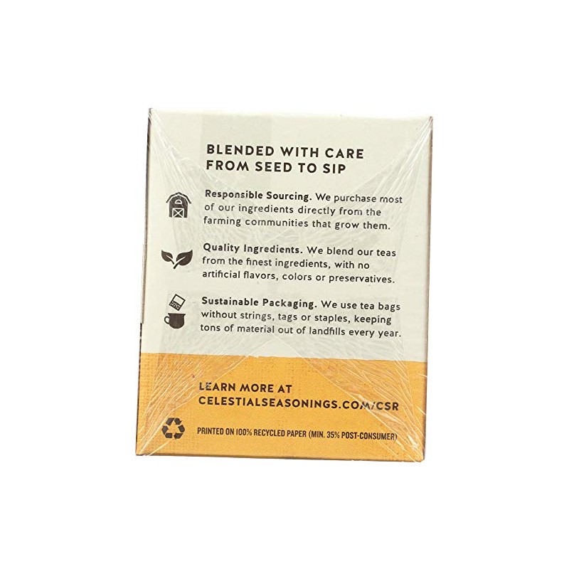 Celestial Seasonings Lemon Zinger Herb Tea (3x20 bag)