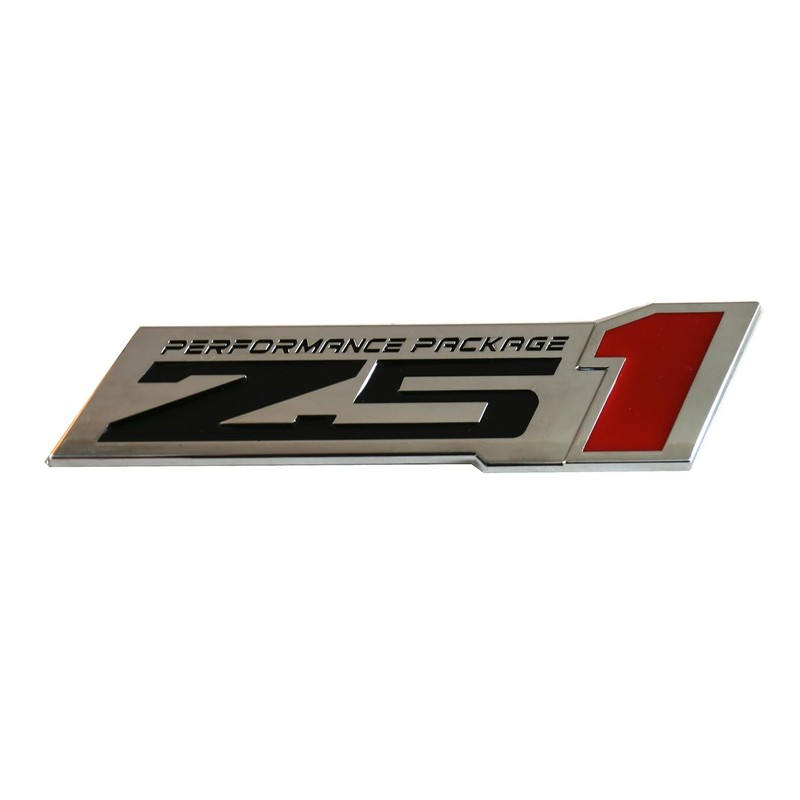 2Pcs Z51 Performance Package Emblems Engine Hood Badge Decal Replacement