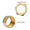 RecDec 2 Set Shower Hose Nut and Screw Replacement Universal