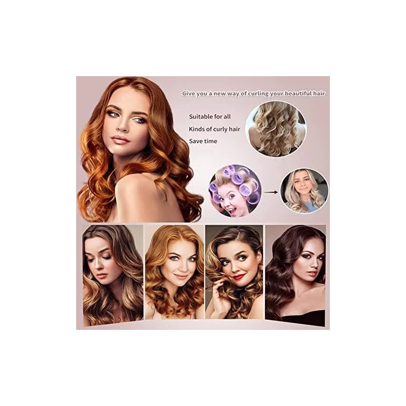 ROPIKIS Juego De Rulos Para Rizadores De Cabello, 30 Piezas,