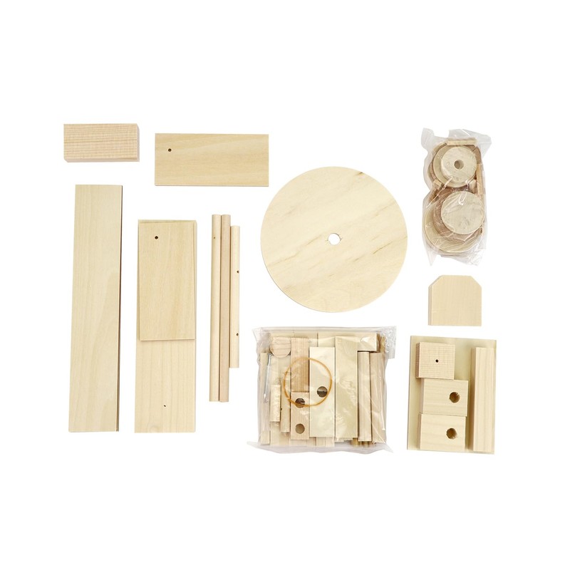 Kagayan Wood Ferris Wheel Coin Bank