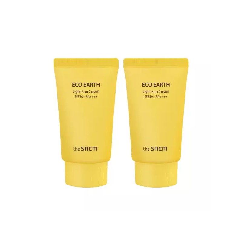 Dersam 2개 더샘 에코 어스 라이트 선크림 SPF50+ PA++++ 50g