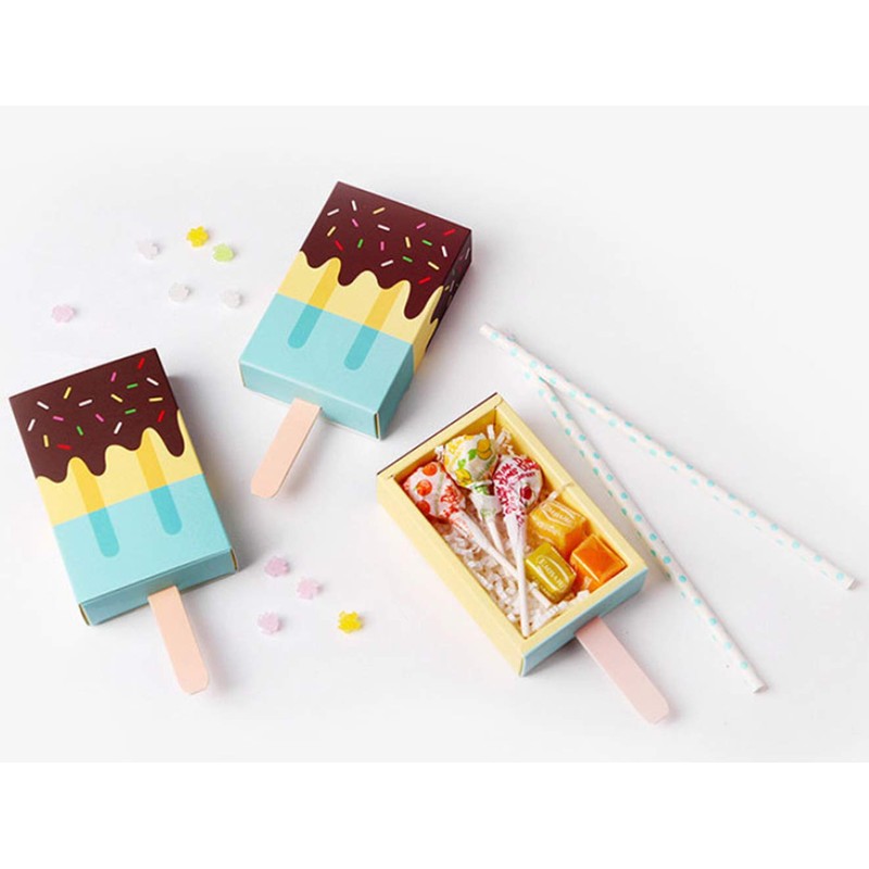 Adam Victor 3D Popsicle Design Gift Boxes Cute Candy Box-
