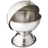 Winco 20 Ounce Sugar Bowl with Roll Top, Stainless Steel,