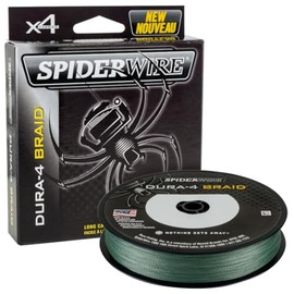 Spiderwire Filo da Pesca Dura 4 Green 0.17mm 150m Trecciato PE Dyneema Mare Spinning Surfcasting Carpfishing