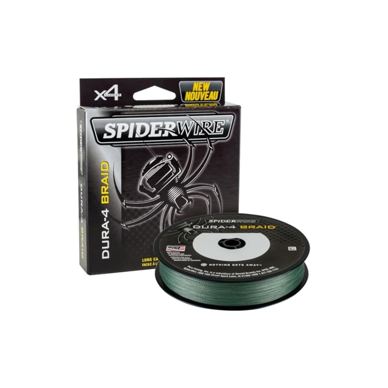 Spiderwire Filo da Pesca Dura 4 Green 0.17mm 150m Trecciato