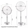 Nicesail 19 Inch Tall Makeup Mirror with 10X Magnification, Make