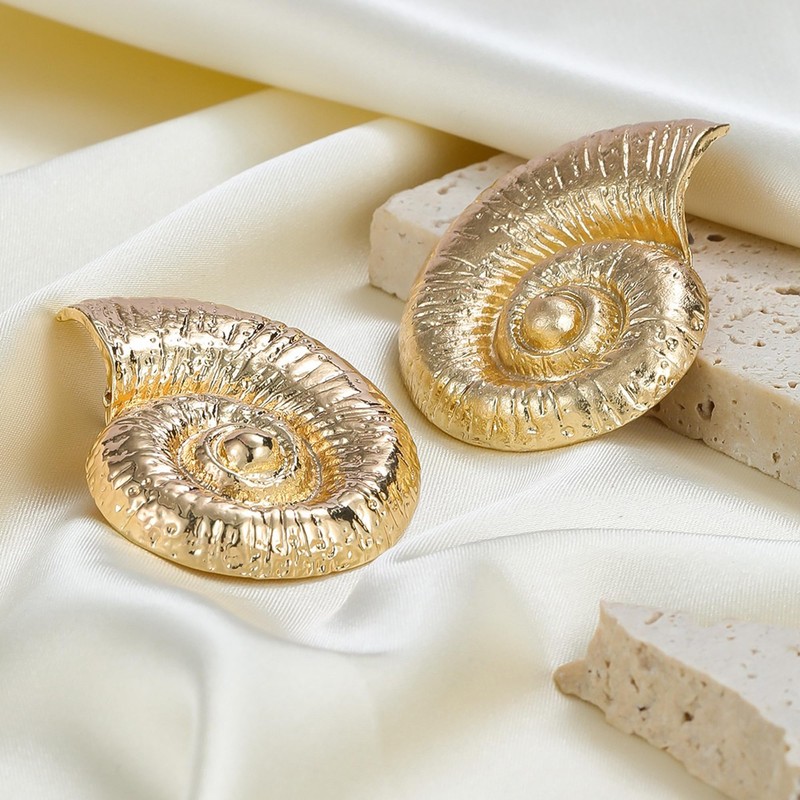 Seashell Earrings for Women Starfish Earrings Gold Shell Earrings Summer