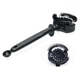 ELESTAB 54mm Espresso Cleaning Brush - Espresso Machine Group Head Cleaning Brush - Detachable 360° Nylon Cleaning Bristle Tools for Espresso Coffee Machine 54mm Portafilter Shower Screen