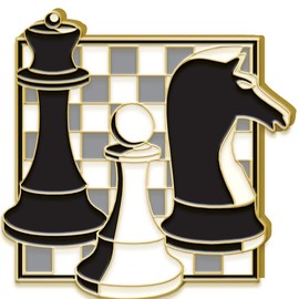 Chess Pin, Chess Lapel Pin Button