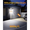 LIFENGSOLER 160LEDs Solar Motion Lights Outdoor,3-Sides Solar Wall Lights Outdoor,