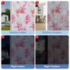 Rainbow Window Privacy Film, Stained Glass Cling, 17.5" x 78.7"