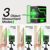 Self-Leveling Laser Level, 2 Lines Laser Level Green Cross Laser