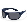 Polaroid Unisex Adult Sunglasses, Blue (Matte Dark Blue / Gray