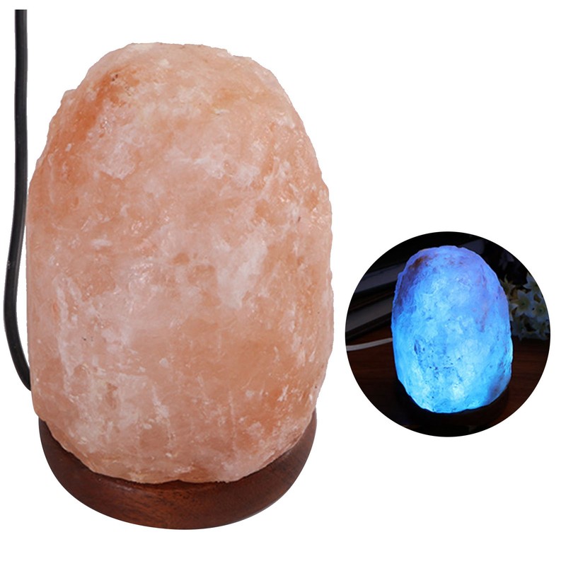 Himalayan Salt Lamp Colorful Changing LED Crystal Salt Lamp USB