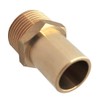 Pipe Connection 1 Inch x 22 mm Brass Pipe Connector