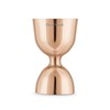Final Touch Copper Plated Double Jigger - Stainless Steel (FTA7034-17)