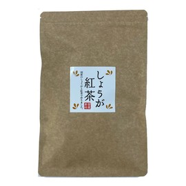 Tea no Heart Ginger Tea Made in Japan, 0.07 oz (2 g) x 30 Packs, Tea Bags
