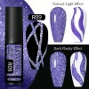 Lilycute Esmalte Reflejante Gel Delineado Doble Efecto Uñas Top Uvled