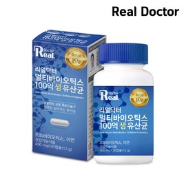 Real Doctor Multibiotics 10 Billion Live Lactobacillus 400mgx30 Capsule 1ea / 리얼닥터 멀티바이오틱스 100억 생유산균 400mgx30캡슐 1개