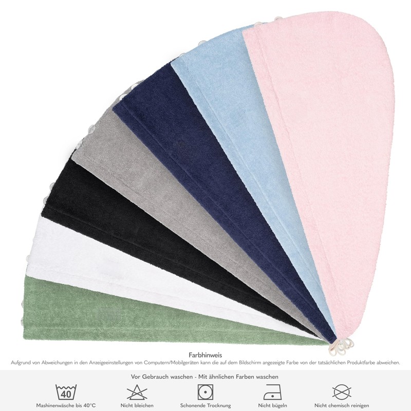 Hammetex Bath Towels 25 x 66 cm, Extra Soft and