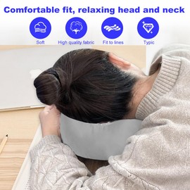 HIULLEN Piercing Pillow with Hole, Doughnut Cushion for Ear Pain, Piercing Cushion, Ear Cushion, Ear Pillow, Sleeping Ring for Side Sleepers, Ear Cushion Piercing for Ear Pain