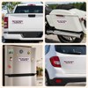Only Ugly People Tailgate Me Magnet or Sticker, Funny Reusable