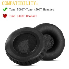 yunyiyi 1 Pair Replacement Ear Pads Cushions Ear Pads Cushions Compatible with JBL T450BT T500BT Wireless Bluetooth Headphones
