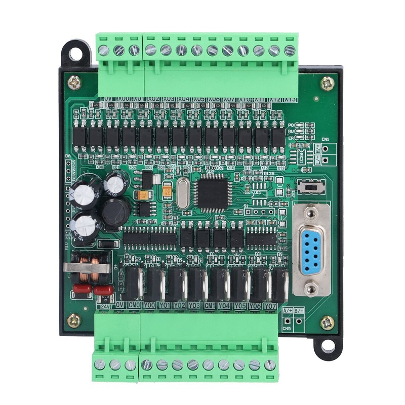 PLC Control Board Industrial Programmable Logic Controller Module Accessory Part