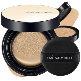 JUNGSAEMMOOL OFICIAL] Cojín esencial para piel (profundidad media) SPF50+ | Recambio incluido | Acabado natural | Cobertura construible | Marca de maq