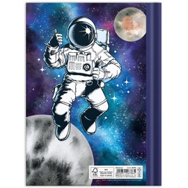 RNKVERLAG Skatonaut 46786 Notebook DIN A4 Blank with 96 Sheets 70 g/m² Pack of 1