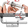 SKENGWEL Pack of 2 Spring Latch Gate Latch, 304 Stainless