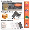 StyloVue 100 Pieces Peel and Stick Backsplash for Kitchen, 3"