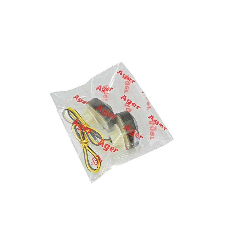 Ager Motorcycle Cowl LED Turn Signal Recessed Universal Yamaha Type