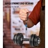 Portable Bit holder Keychain (12pcs Holders + 2pcs Connection Rods