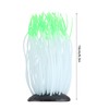 Simulation Artificial Silicone Sea Anemone Coral Ornament for Aquarium Fish