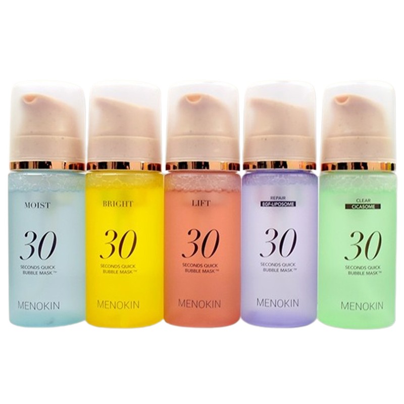 Menokin Manokin 30 second bubble pack Park Bo-young quick bubble