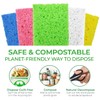 AIRNEX Biodegradable Compressed Cellulose Sponges - Pack of 32 Pop