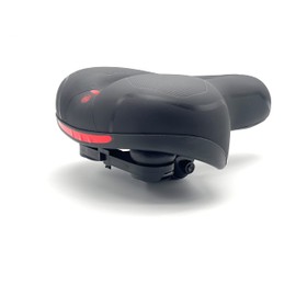 GAJUMAR Thick Cushion, Bicycle Saddle, Impact Absorption, Waterproof, Breathable, Thick Cushion, Bicycle Saddle, Shock Absorption, Waterproof, Breathable, Red