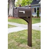 Architectural Mailboxes Northpointe Galvanized Steel Post Mount Mailbox, Compatibility Code