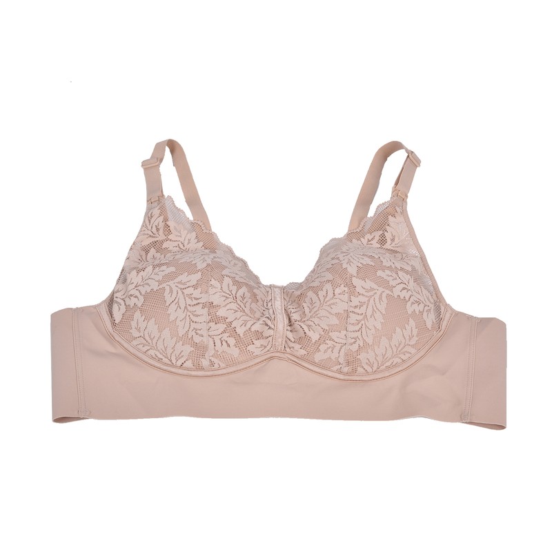 Pregnant Women Lactation Lace Underwear Front Closure Wire Free Thin
