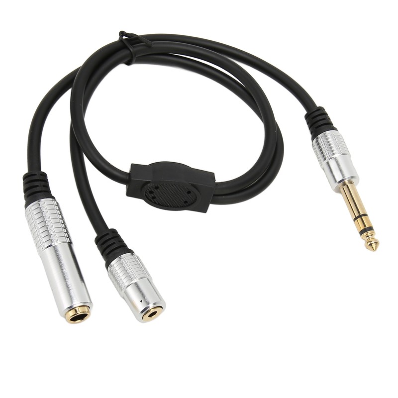 1 Split in 2 Sound Cable 1/4 Inch TRS Stereo